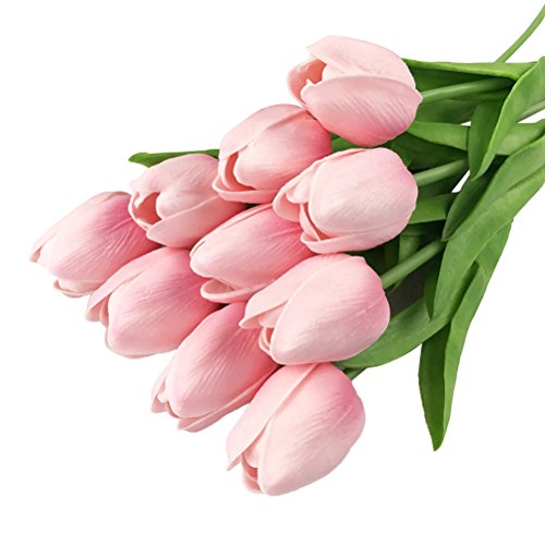 10 Pcs Mini Tulipas Flores Artificiais Flor Para Decoração De Casamento Simulação De Tulipa Falsa Fl