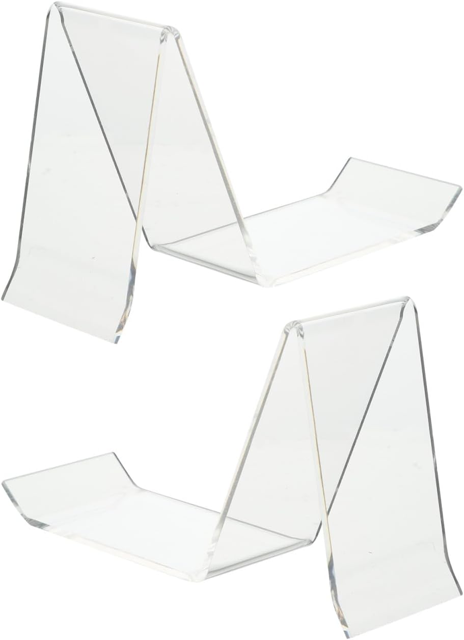 8pcs Acrylic Shoe Display Stand for Retail Shops Casual Shoe Rack for Sneakers and High Heels Unique Design Showcases All Styles Easy to Clean and Maintain for Shopping Malls