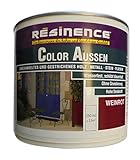 Resinence 250ml, Color Aussen Weinrot Seidenmatt, Aussenbereich