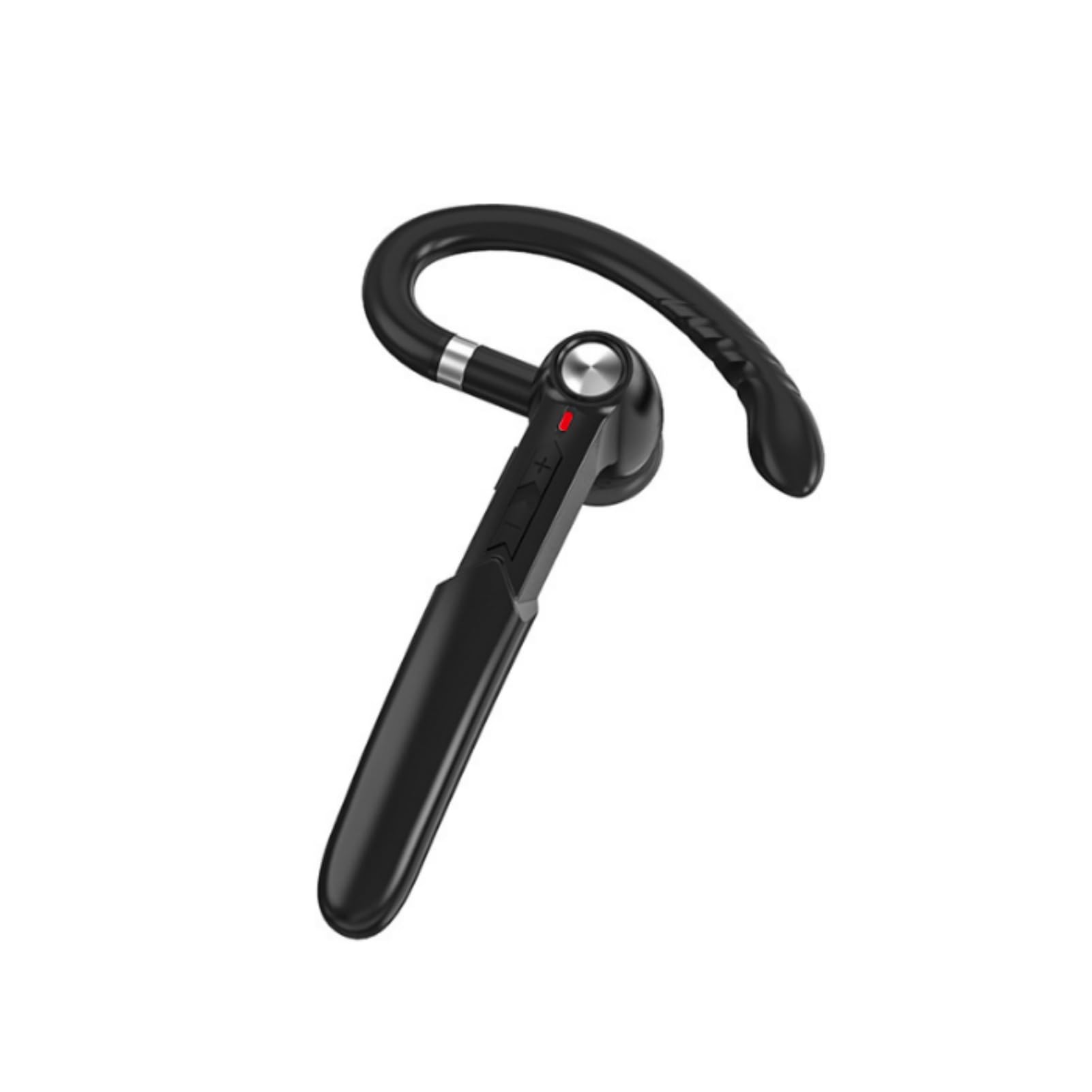Bluetooth Headset,Wileless Bluetooth Earpiece with ENC Noise Cancelling Mic,Hands-Free Headphone with Long Playtime,Single Earhook Earbuds Waterproof for Office/Trucker/Business/Driving/Workout-image-41