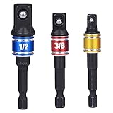 schlagschrauber nuss 3/4 lang ▲PROFESSIONALE WERKZEUG: Adapter Sechskant auf 1/4
