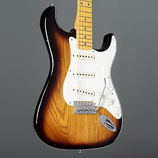 Fender ’55 Stratocaster JRN Closet Classic MN 2-Color Sunburst #129370 – Guitare Électrique - Les Beatles, Paul McCartney, John Lennon, RIngo Starr, George Harrison Fender '55 Stratocaster JRN Closet Classic MN 2-Color Sunburst #129370 - Guitare Électrique – Image 6