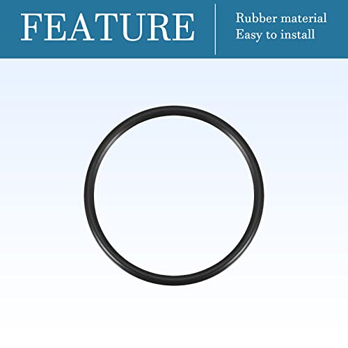 Miniatura 2 de Quarkzman 36mm X 32mm X 2mm Nitrilo Goma Juntas Tóricas X 10uds Redondo Junta Arandela Para Grifo Plomería Reparación Sellado Conexión Negro