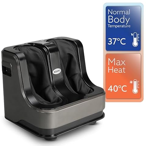 AGARO Rejoice Foot Calf and Leg Massager (80W, 4 Motors)