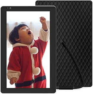 Nixplay Seed 10.1 Inch Widescreen WiFi Cloud Digital Photo Frame with IPS Display, iPhone & Android App, Free 10GB Online Storage, Alexa Integration and Hu-Motion Sensor (W10B)