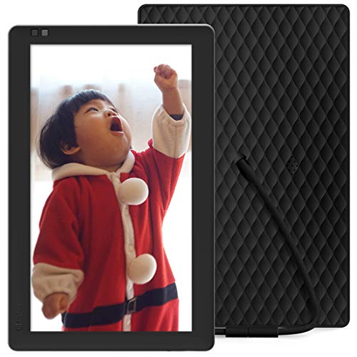 NIXPLAY WLAN Digitaler Bilderrahmen 10 Zoll, E-Mail, App, Google Fotos, Dropbox, Verizon Cloud, Facebook und Instagram Verbindung, Model: Seed