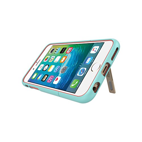 Seidio Surface With Metal Kickstand Case For Iphone 6/6S [Dual-Layer Protection] - Non-Retail Packaging - Aqua/Pink #TOP5