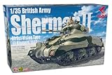ASUKA Modelo 1/35 británico Sherman II Modelo temprano El Alamein 1942 Kit de montaje de modelo de plástico 35-014 (tanque)