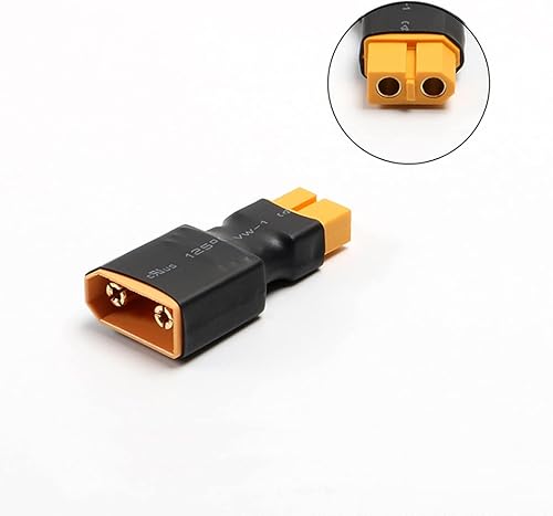 Miniatura 4 de 2 pares sin cables XT90 conector a XT60 conector inalámbrico macho hembra adaptador de conversión de enchufe para RC Hobby modelo FPV Drone Car Lipo
