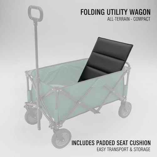 Foldable Wagon Liner Pad, Oxford Cloth Camping Cart Seat Mat Replacement | Tapete plegable de lona Oxford para asiento de carretilla de camping miniatura 3