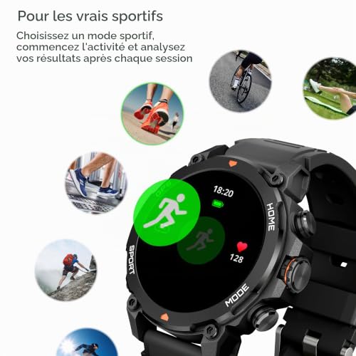 Ksix Explorar Black - Smartwatch 1.43" - GPS