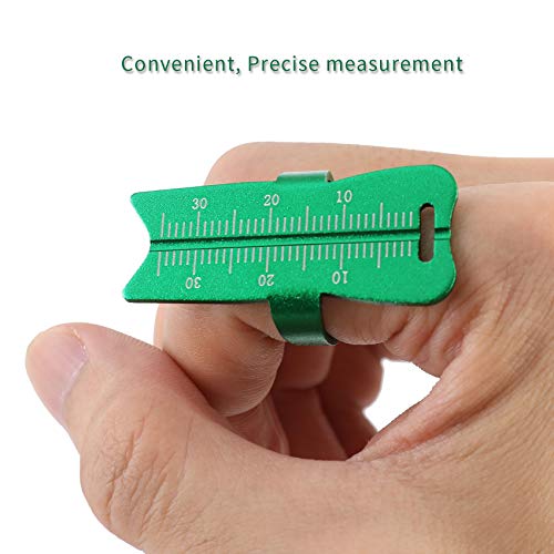 Endo Measuring Ring, Aluminium Endodontic File Ruler Dental Root Canal Measurement Instrument #TOP2