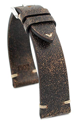 Bracelet de montre RIOS1931 Sagittarius en cuir fait main 20mm