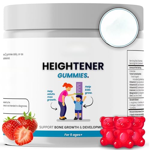 Las gomitas que aumentan la altura son adecuadas para el crecimiento natural en altura de niños, adolescentes y adultos, fáciles de mantener, naturales y afrutadas, deliciosas y fáciles de comer, prom
