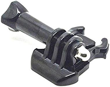 Knmaster Tüm Aksiyon Kameralara Uyumlu Hızlı Tak Çıkar + Uzun Vida Evrensel Bağlantı Aparatı Unisex, Siyah, Tek Beden - Görsel 1