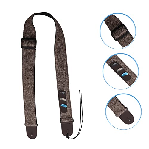 ERINGOGO Sangles De Guitare Basse Sangle De Guitare En Tissu Ceinture De Guitare Décor Sangle De Remplacement De Guitare Accessoire De Guitare Sangle D’Épaule Utilisation De La Guitare - Les Beatles, Paul McCartney, John Lennon, RIngo Starr, George Harrison ERINGOGO Sangles De Guitare Basse Sangle De Guitare En Tissu Ceinture De Guitare Décor Sangle De Remplacement De Guitare Accessoire De Guitare Sangle D'Épaule Utilisation De La Guitare – Image 6