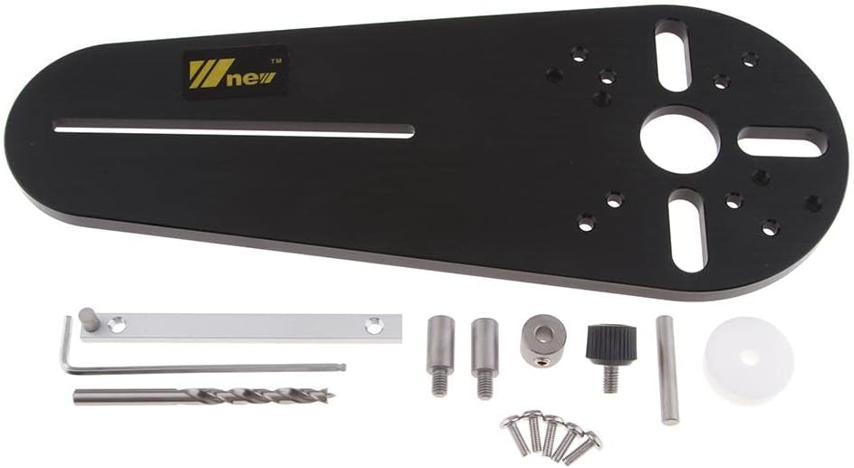 Universal Circle Cutting Jig for Electric Hand Trimmer Wood Router -, Easy to Install - for Woodworking DIY Enthusiasts - C set
