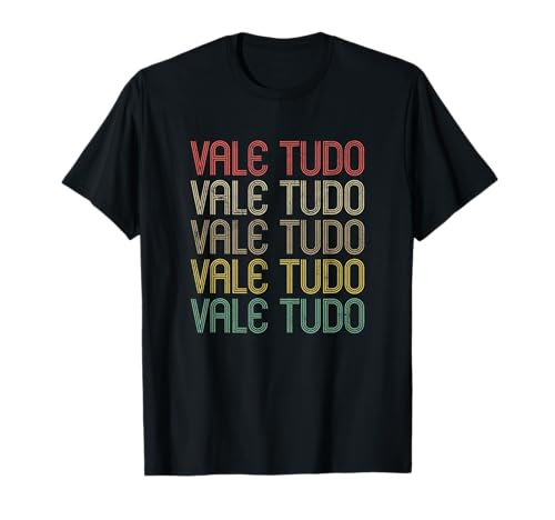 Estilo Retro Vale Tudo Camiseta