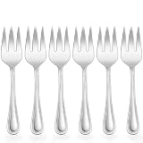 HaWare 6PCS Serving Forks, Hostess Silverware Set for Buffet Party Kitchen