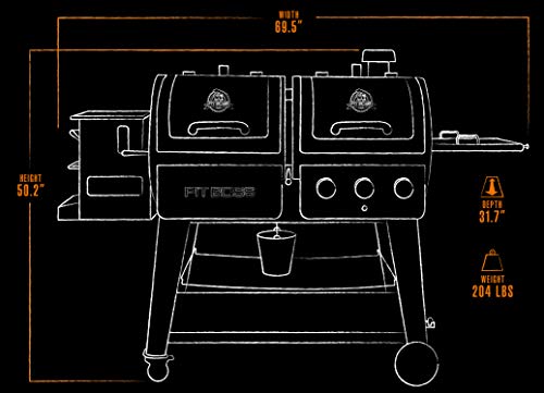 Pit Boss PBCBG123010533 Pb1230Sp Wood Pellet And Gas Combo Grill thumb #4