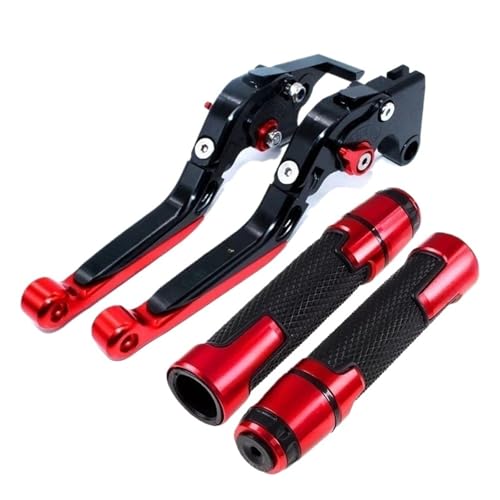 Palancas de freno plegables Benelli Leoncino 500 que evitan roturas en caídas de moto