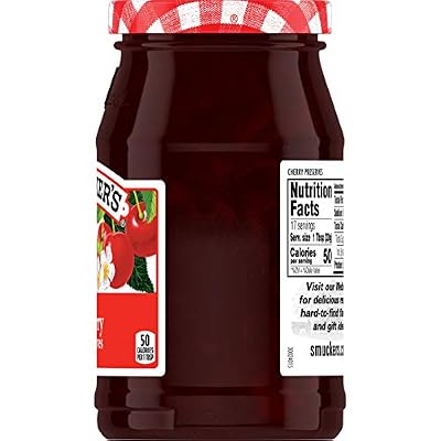 Smucker's Cherry Preserves, 12 Ounce
