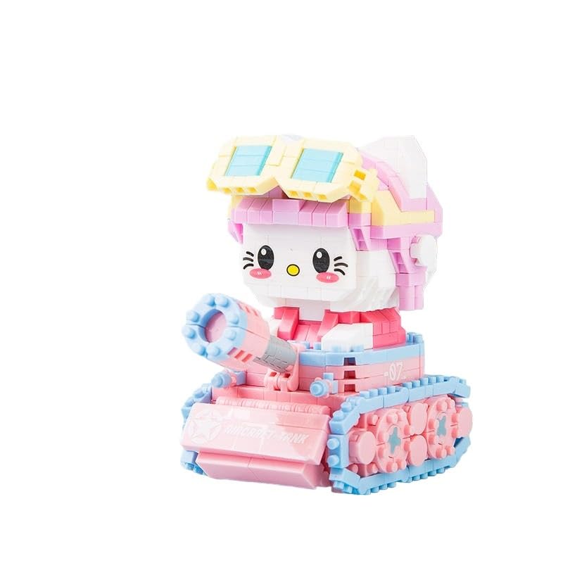 AuHoRa Mini Building Blocks Micro Blocks Kiki Cat 6069 782 Pieces Best Gifts for 15 Years Old and Up for Adults