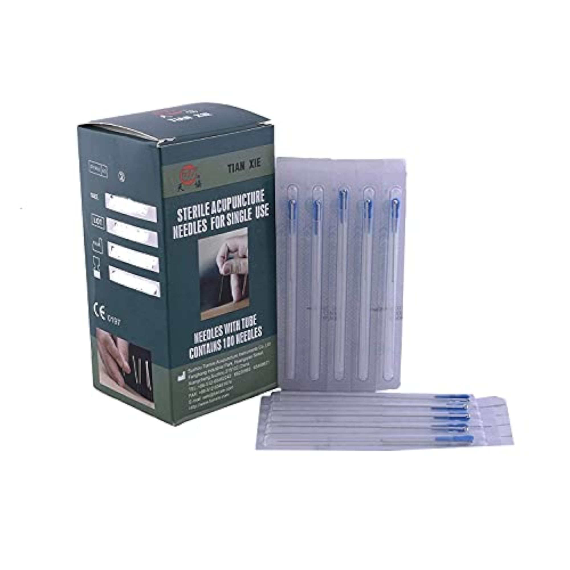 RKF Acupuncture Needles, 100pcs, Single Use
