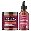 SMNutrition Herbal Hormone Balance Tincture & Inositol Multivitamin | Hormone Balance Bundle with Liquid Cycle Support for Women (60 Servings) and Ovarian Support Complex (30 Servings)