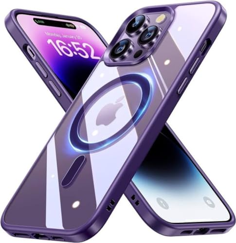 Coque magnétique iPhone 15 Pro Max anti rayures et chutes