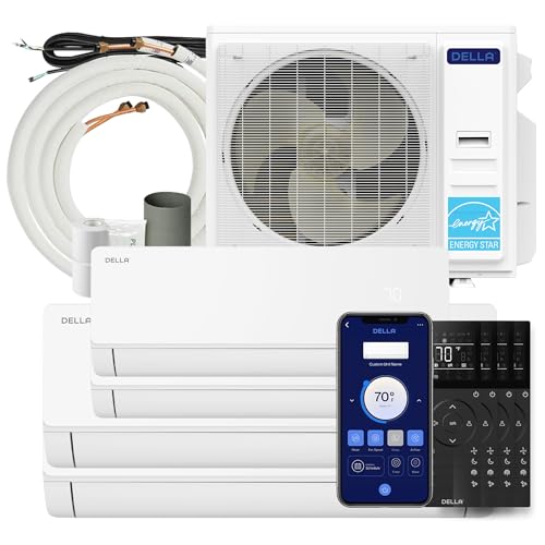 Della 42K BTU 4-Zone Mini Split