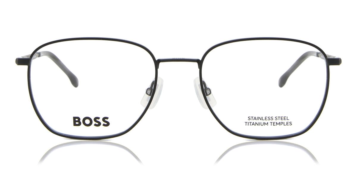 HUGO BOSS BOSS HUGO 1415 Gafas, Matte Black, 55 para Hombre