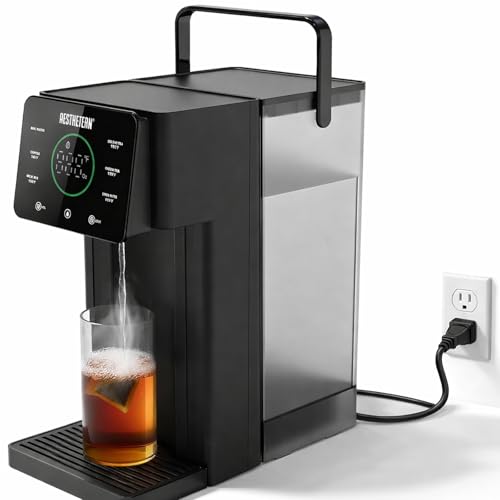 Aesthetern Instant Hot Water Dispenser Countertop for Rapid Heating, Electric Kettle with 6 Temperature Settings & 4 Volume Options, Water Boiler with 3L Removable BPA-Free Water Tank