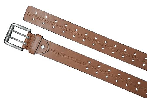 Giantsize Belts for Men Big and Tall Double Prong 2 Hole Plus Size3