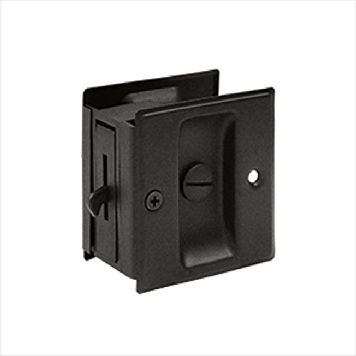 Cerraduras de bolsillo para privacidad Deltana SDL25U10B de 2 1/2 pulgadas x 2 3/4 pulgadas miniatura 1