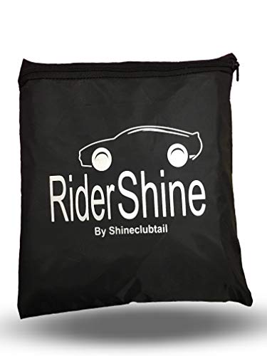 Image of Dust & Waterproof Bike Scooty Cover Compatible with Jupiter 125 (Compatible with All Jupiter Models) Black Red