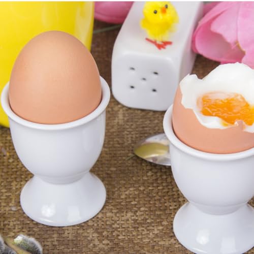 Egg Cups, 8-Piece Plastic Egg Cup Set, Funny and Novelty Egg Cups for Kids and Adults, Ideal for Breakfast and Brunch Parties, 4.6 x 4.7 cm - Image 4