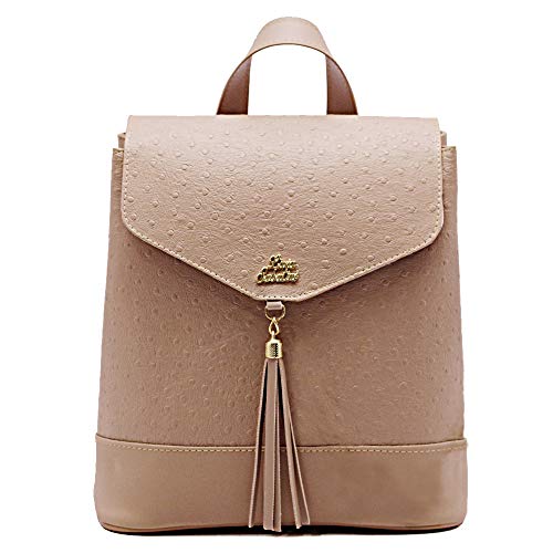 Kit De Bolsa Feminina + Mochila+ Carteira E Lenço De Brinde (Nude)