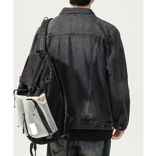 Chaqueta DGHM-JLMY estilo vintage para hombre miniatura 3