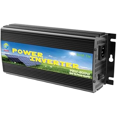 Grid Tie Solar Inverter 500w DC11-28v to AC90-130v for 12v Solar System