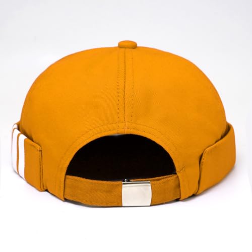 Image of Dome Brimless Hats for Women Men Beanie Docker Cap Sailor Skull Cap