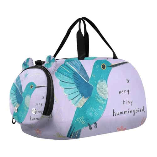 Bolsa de lona para niños con zapatero separado y gran capacidad para extra organización