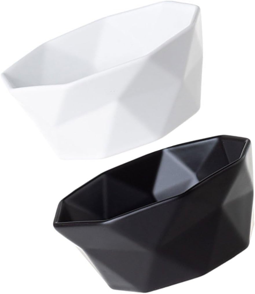 Ceramic Rice Bowls 2pcs Small Food Serving Bowls Xmas