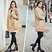 DIUY Quilted Leather Crossbody Bags for Women Trendy Ladies Shoulder Purse Satchel HandBag with Chain Strap, Apricot