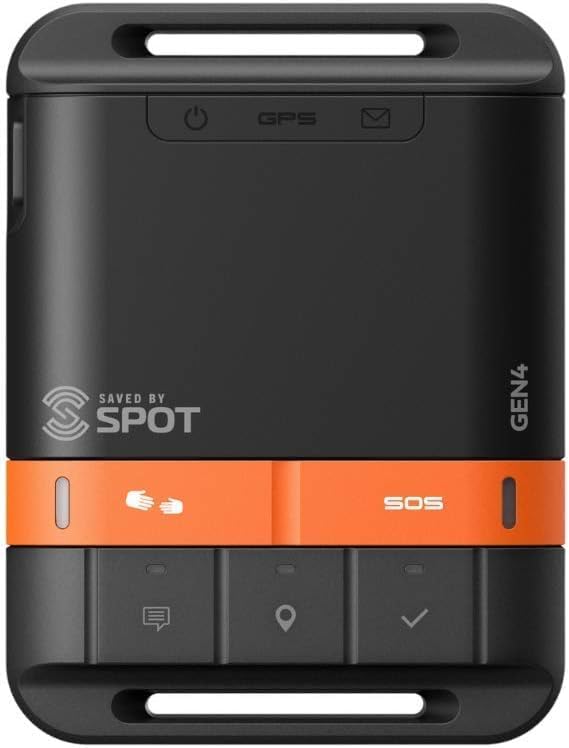 OSAT Globalstar Spot Gen 4 Satellite GPS Messenger Portable GPS Messenger pour la randonnée, Le Camping, Les activités de Plein air Couverture réseau Satellite applicable