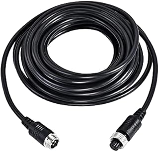 sourcing map Video Aviation Cable 4-Pin 19.69FT 6 Meters Male to Female Extension Cable