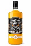 FRAGAT Crema de Mango con Agave | Licor Cremoso 15% Vol – 70 cl | Sabor Mango con Tequila Mexicano | Bebida Cremosa y Refrescante | Ideal para Cócteles y Postres.