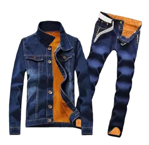 Ensemble veste en jean polaire et cargo pour vos sorties en ville