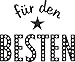 Produktbild Knorr Prandell 211803008 Stempel aus Holz, rund Motivgröße circa Durchmesser 3,2 cm, Motiv für den Besten