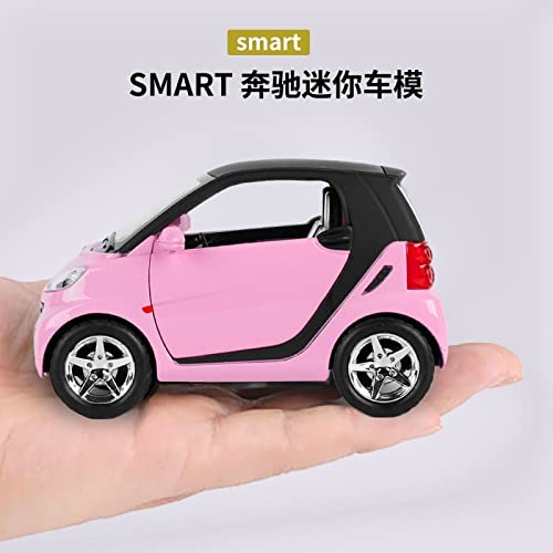 Smart Fortwo ダイキャスト 1/24 1:24 Simulation Car Smart Fortwo Alloy Metal Diecast Vehicle Toy